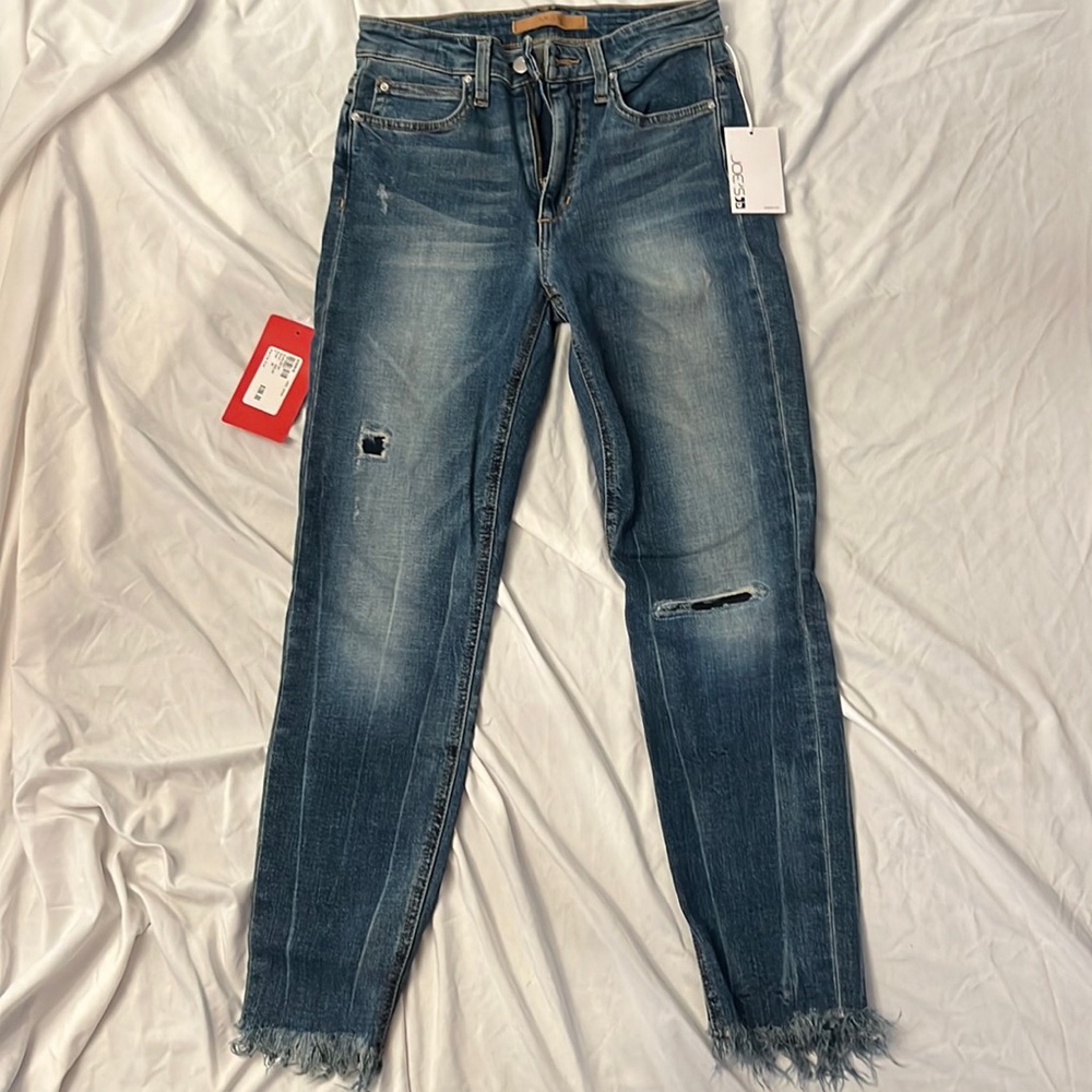 JOE’S JEANS THE CHARLIE HIGH RISE SKINNY CROP SIZE 25